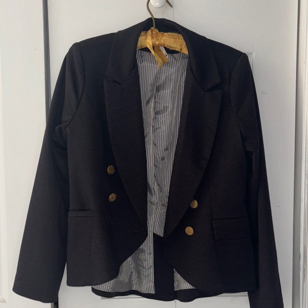 Gray Willow and Clay Schoolboy Blazer L